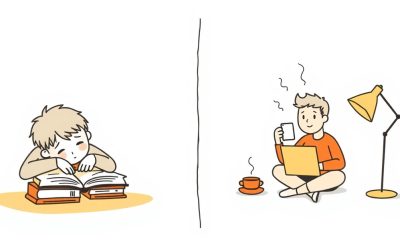 Comparison of tired versus alert night study scenarios
