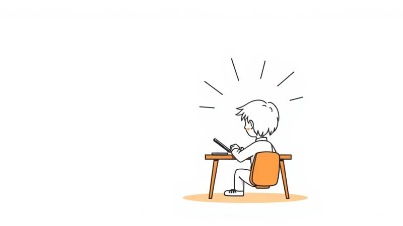 Student breaking phone addiction to focus on studying